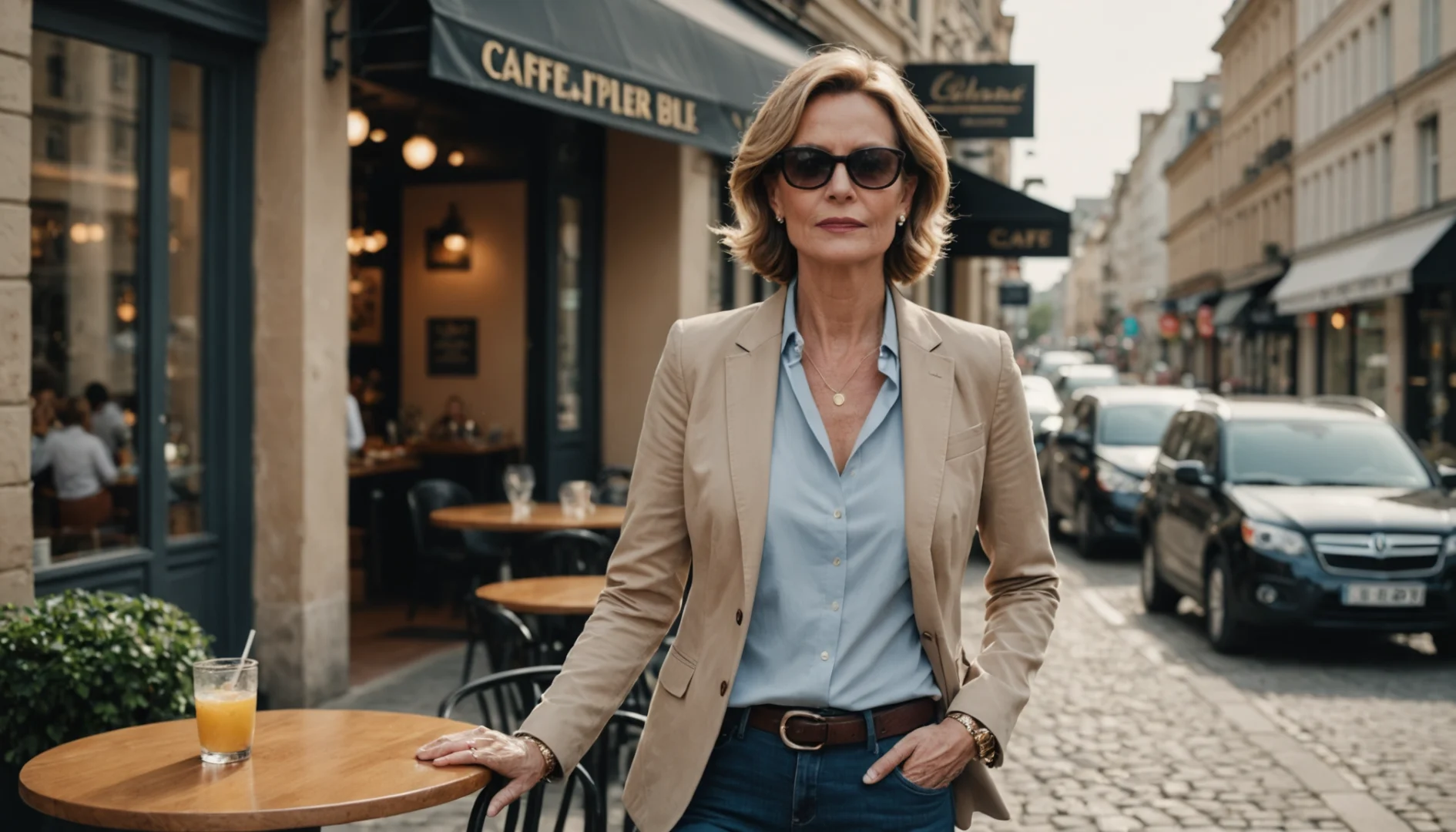 look casual chic femme de 50 ans