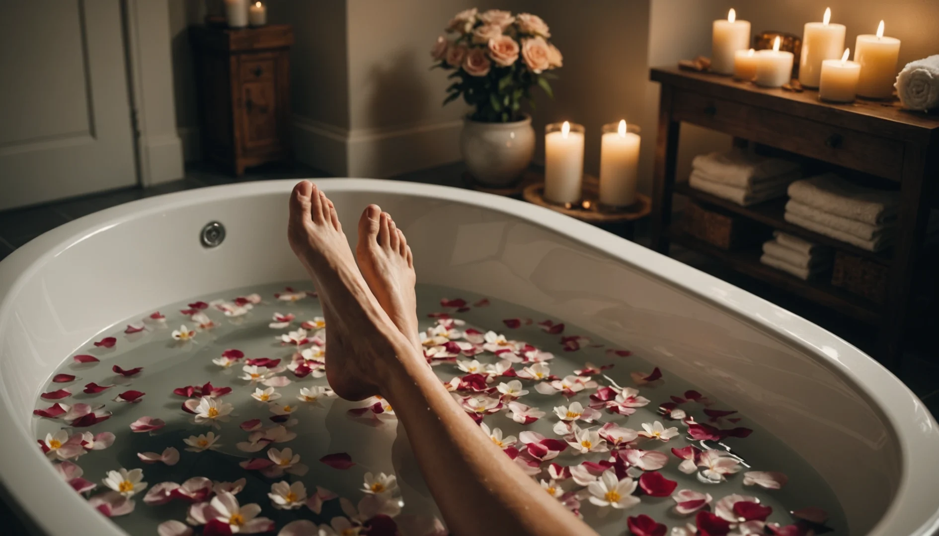soins pieds maison