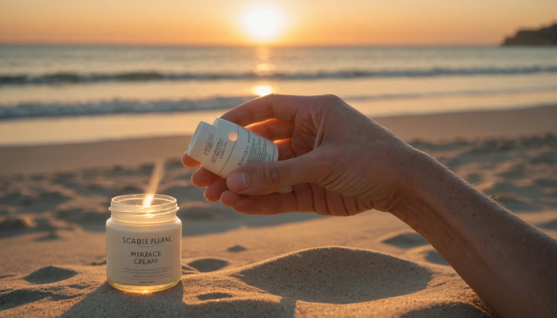 creme coup de soleil brulure