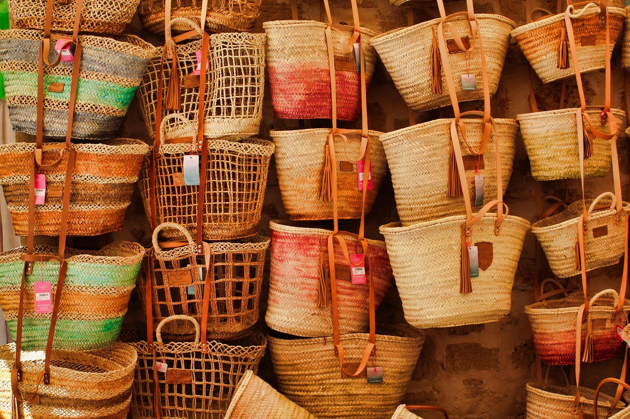 sac en raphia