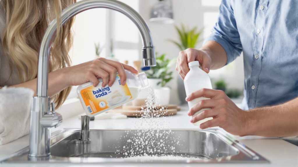bicarbonate de soude vinaigre canalisation