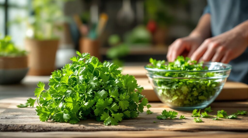 persil bienfait pour la sante