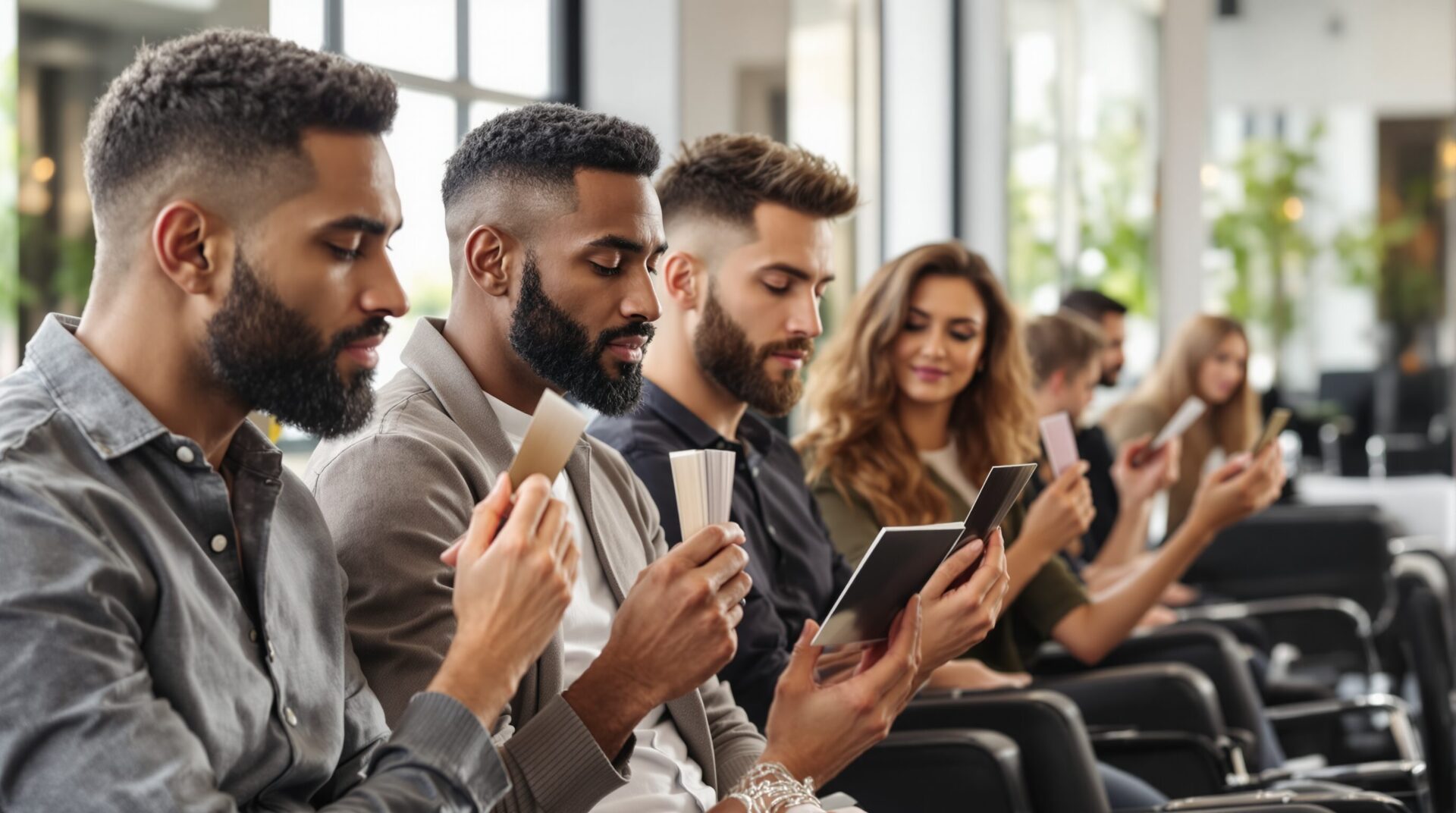 colorimétrie cheveux test