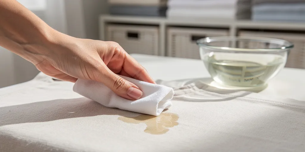 enlever tache vinaigre