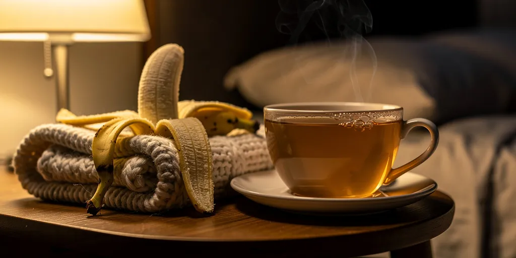 infusion banane pour dormir