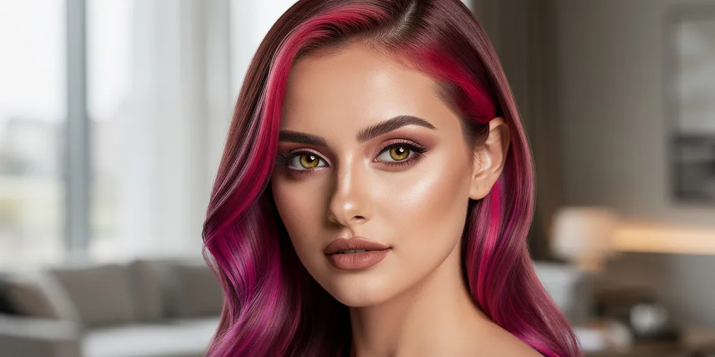 yeux noisette couleur cheveux