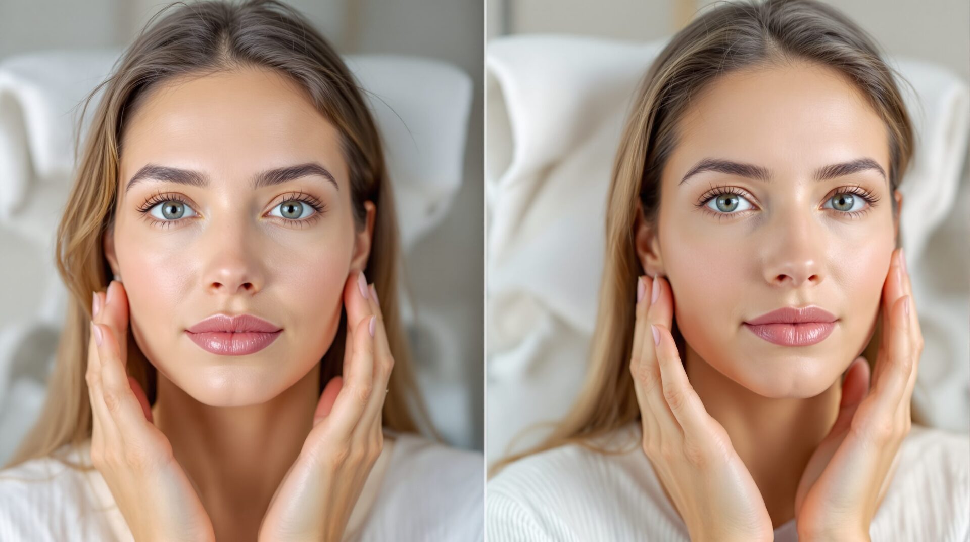 drainage lymphatique visage avant apres