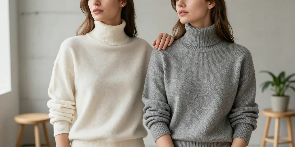 sweat col cheminée femme