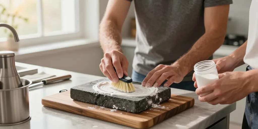 comment nettoyer pierrade