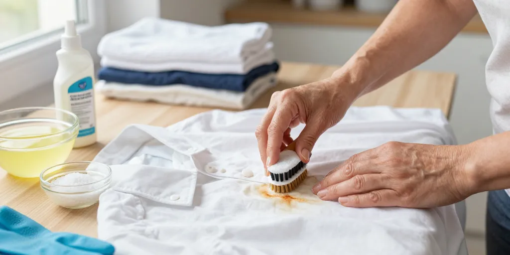 comment retirer une tache de rouille sur un vetement