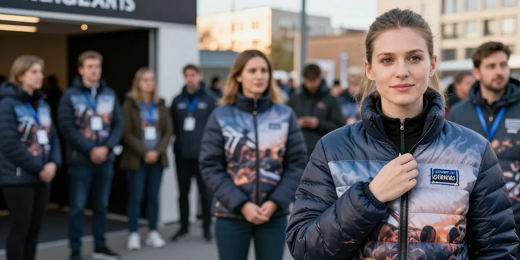 La doudoune personnalisée avec impression : votre atout événementiel