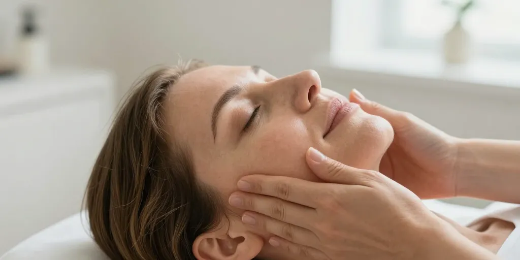 massage fascia visage