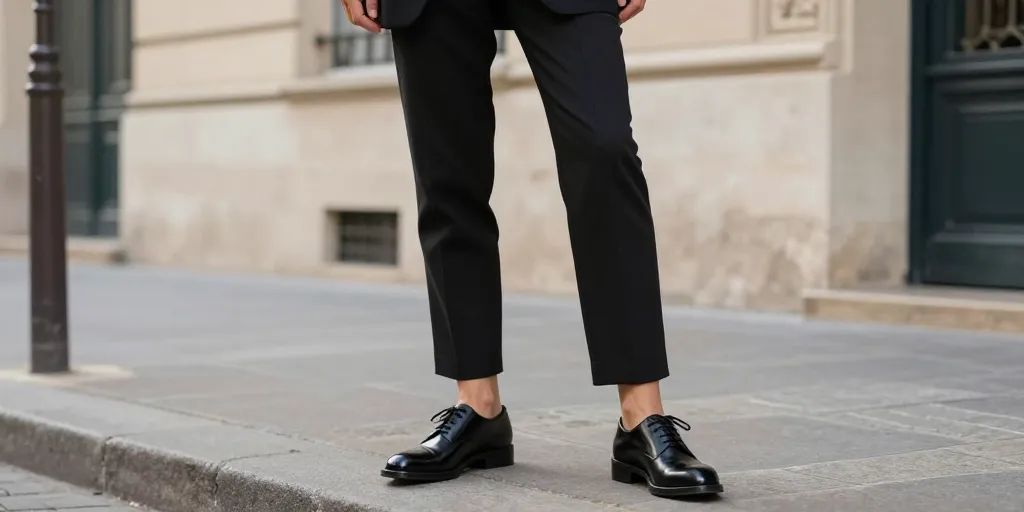 tendance derbies femme look